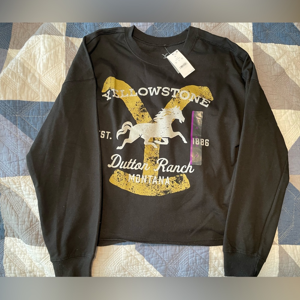 Yellowstone Cropped Sweatshirt